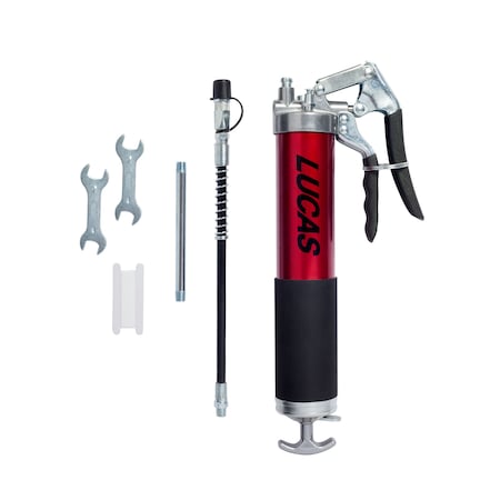 Lucas Oil L338 Heavy Duty Pistol Grip Grease Gun L338